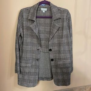 Veronica M plaid blazer
